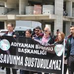 ADIYAMAN (PERRE) - Şeriban ÖZÇAKMAK-Berfin GÜRBÜZ - Adıyaman'da 1 Mayıs Emek ve Dayanışma Günü, Adıyaman Emek ve Demokrasi Platformu'nun düzenlediği etkinlikle kutlandı.