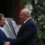 ADIYAMAN (PERRE) - Sibel TURAN-  Berfin GÜRBÜZ- Adıyaman'da Merkez ve Köy Muhtarlarını aynı çatı altında buluşturacak olan Adıyaman Merkez ve Köy Muhtarları Derneği Hizmet Binası, düzenlenen törenle hizmete açıldı.
