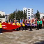 ADIYAMAN (PERRE) - Şeriban ÖZÇAKMAK-Berfin GÜRBÜZ - 23 Nisan Ulusal Egemenlik ve Çocuk Bayramı kapsamında Adıyaman'da düzenlenen törende, milli egemenliğin 106.