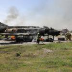 MALATYA (PERRE) - Sibel TURAN-Malatya 7'nci Ana Jet Üs Komutanlığımızın koordinesinde, kurumlar arası iş birliğini ve acil durum müdahale kapasitesini geliştirmek amacıyla "Uçak Yangınına Müdahale Tatbikatı" icra edildi.