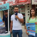 ADIYAMAN (PHA) - Gülbahar SÜNGÜ - SMA Tip 1 ölümcül kas hastalığı ile mücadele eden 22 aylık Kayra Buğdacı için sürdürülen valilik onaylı kampanyada sona yaklaşılırken, gönüllülerden destek çağrısı geldi.