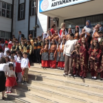 ADIYAMAN (PERRE) - Sibel TURAN- Adıyaman genelinde 23 Nisan Ulusal Egemenlik ve Çocuk Bayramı büyük bir coşkuyla kutlandı.