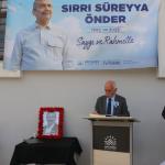 ADIYAMAN (PHA) - Murat KAYIŞ - 6 Şubat depremlerinde büyük kayıplar yaşayan Adıyaman, bu kez Türkiye siyasetinin önemli figürlerinden Sırrı Süreyya Önder için düzenlenen taziye programına ev sahipliği yapıyor.