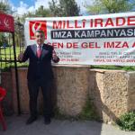 ADIYAMAN (PERRE) - Şeriban ÖZÇAKMAK - Yeniden Refah Partisi Adıyaman İl Başkanlığı tarafından düzenlenen "milli iradeye sahip çıkma" imza kampanyası kapsamında kentte stant kuruldu.