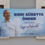 ADIYAMAN (PHA) - Murat KAYIŞ - 6 Şubat depremlerinde büyük kayıplar yaşayan Adıyaman, bu kez Türkiye siyasetinin önemli figürlerinden Sırrı Süreyya Önder için düzenlenen taziye programına ev sahipliği yapıyor.