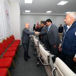 ADIYAMAN (PERRE) - Şeriban ÖZÇAKMAK - Adıyaman Muhtarlar Federasyonu Başkanı Abdulkadir Geylani Taş ve merkez mahalle muhtarları, Aydın Valiliği görevine atanan Adıyaman Valisi Dr.