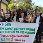 ADIYAMAN (PERRE) - (Sibel TURAN-Berfin GÜRBÜZ) - Adıyaman'da 15 Mayıs Kürt Dil Bayramı dolayısıyla Ferad Der öncülüğünde, bazı siyasi parti ve sivil toplum kuruluşlarının katılımıyla basın açıklaması yapıldı.