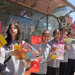 ADIYAMAN (PERRE) - Şeriban ÖZÇAKMAK - 23 Nisan Ulusal Egemenlik ve Çocuk Bayramı dolayısıyla Adıyaman Belediyesi tarafından çocuklara yönelik hediye dağıtımı gerçekleştirildi.