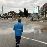 ADIYAMAN (PERRE) - Şeriban ÖZÇAKMAK - Adıyaman'da etkili olan şiddetli yağışın ardından belediye ekipleri kent genelinde temizlik seferberliği başlattı.